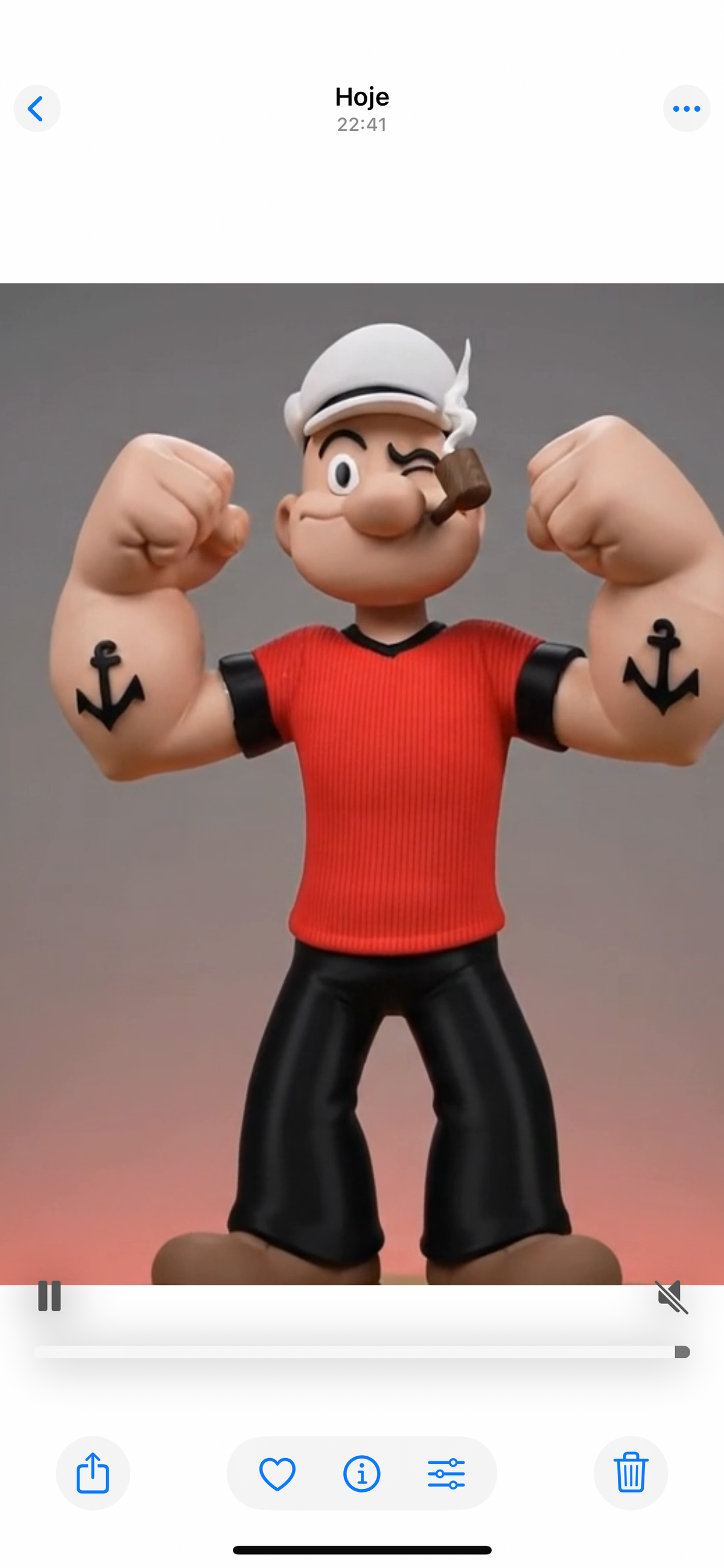 Popeye 3D Figure – 9.8 inches (25 cm)