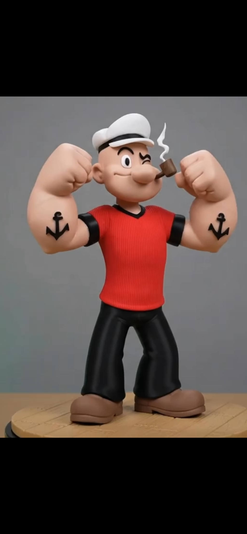 Popeye 3D Figure – 9.8 inches (25 cm)