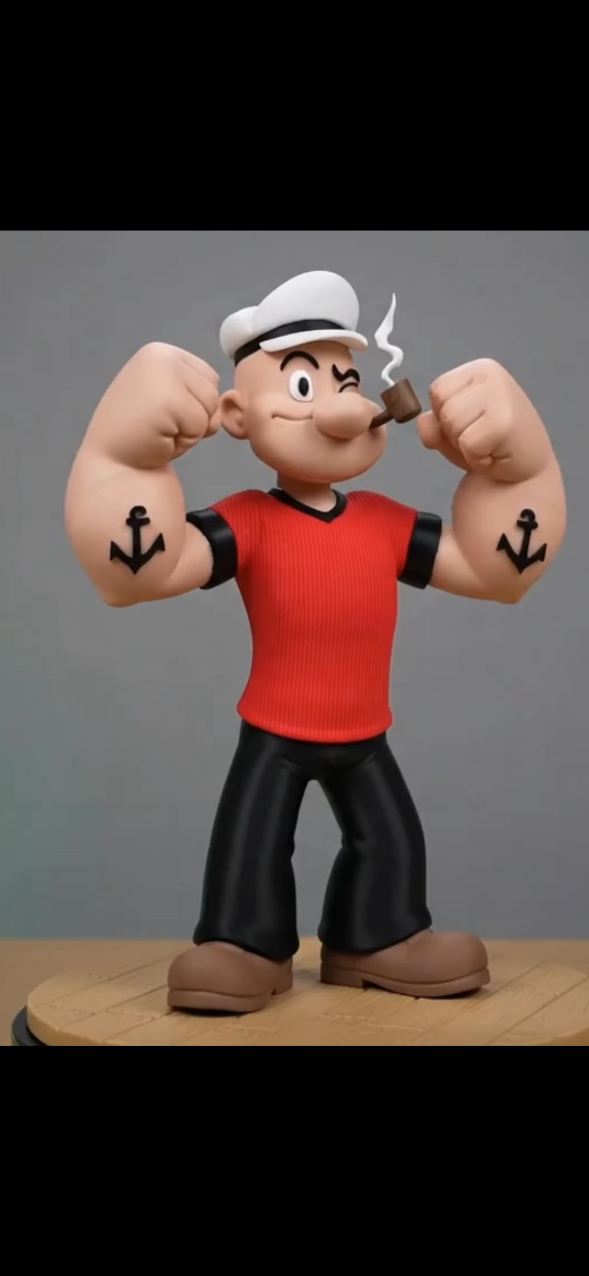 Popeye 3D Figure – 9.8 inches (25 cm)