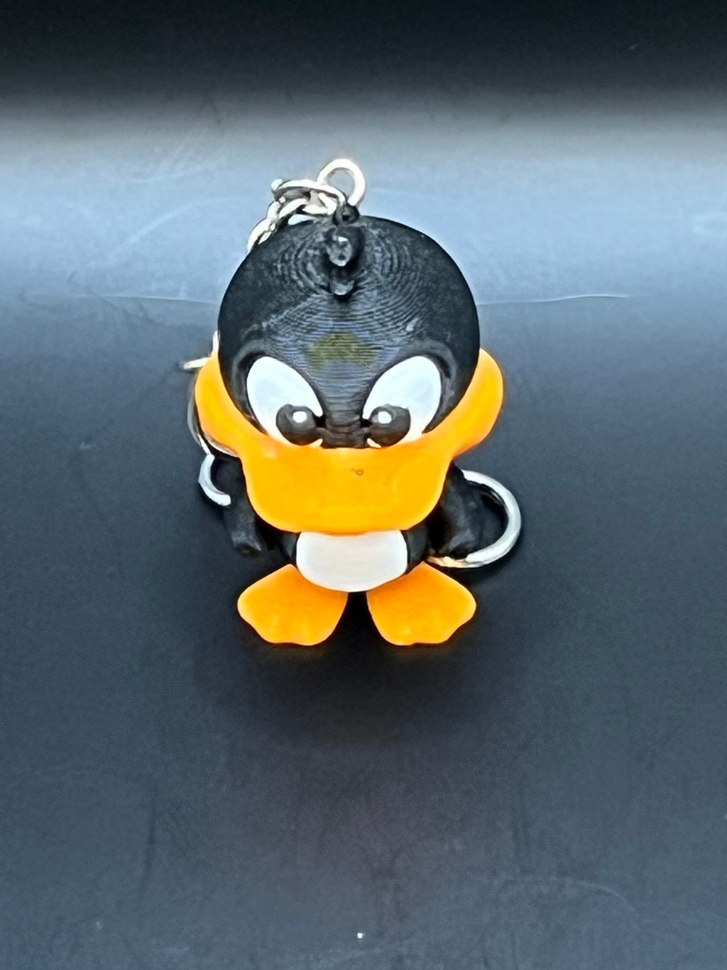 Adorable 3D-Printed Penguin Keychain – Hand-Finished Premium PLA