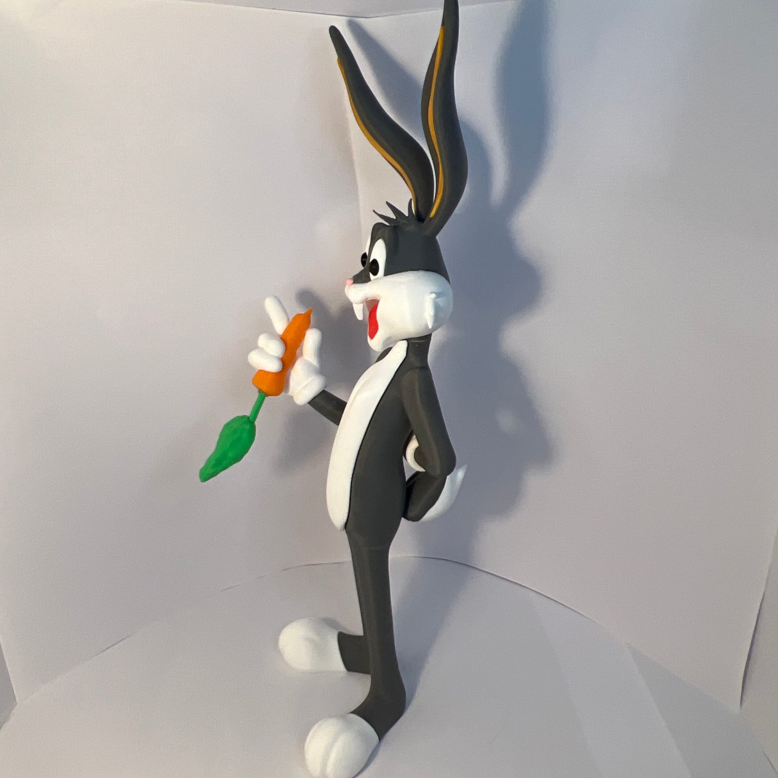 3D-Printed Bugs Bunny Figure – Full-Color