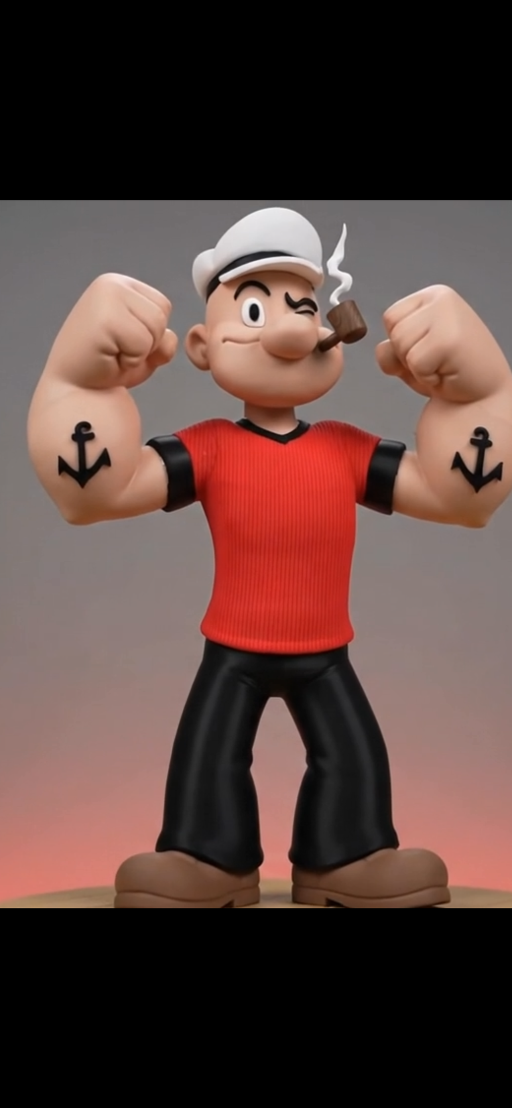 Popeye 3D Figure – 9.8 inches (25 cm)