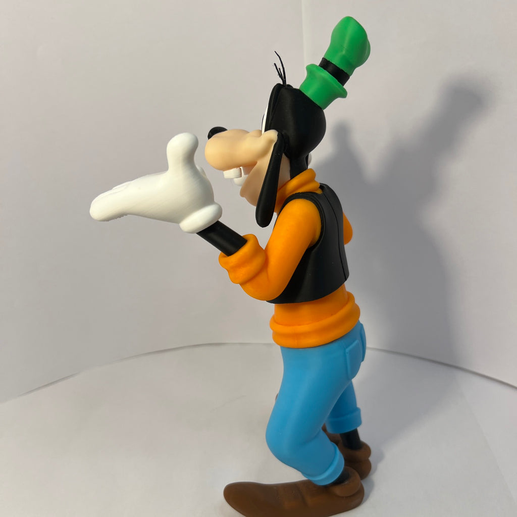 Goofy 3D Printed Figure – Full-Color Disney Collectible