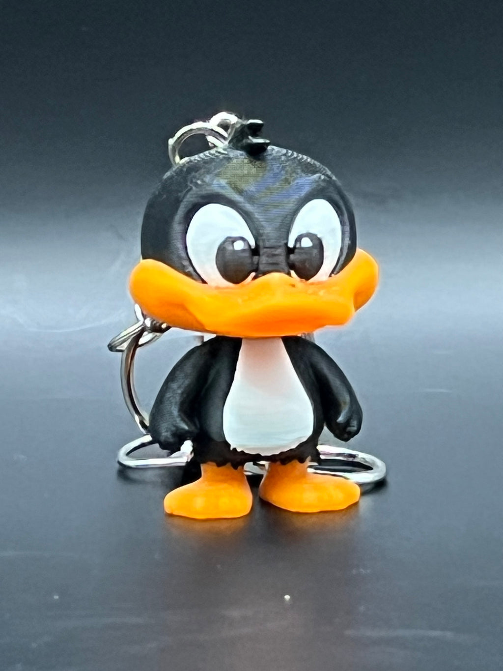 Adorable 3D-Printed Penguin Keychain – Hand-Finished Premium PLA