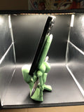 3D Printed Phone & Pen Holder Sculpture – Green PLA | 3D Inspiration