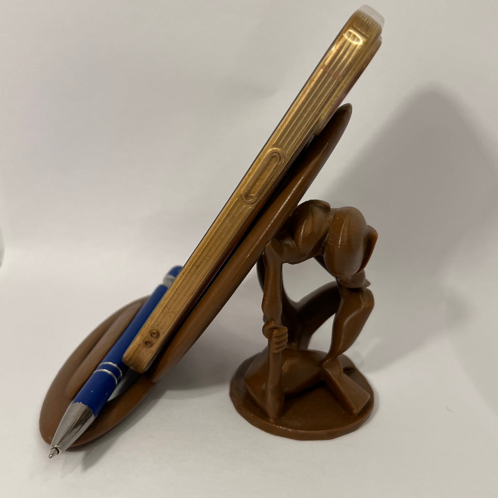 Atlas "The Thinker" 3D Printed Phone & Tablet Stand