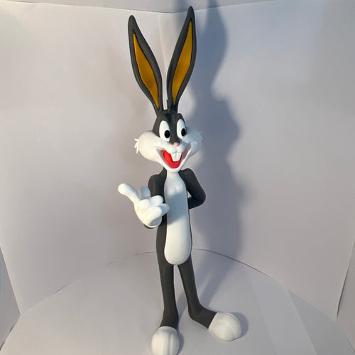 3D-Printed Bugs Bunny Figure – Full-Color