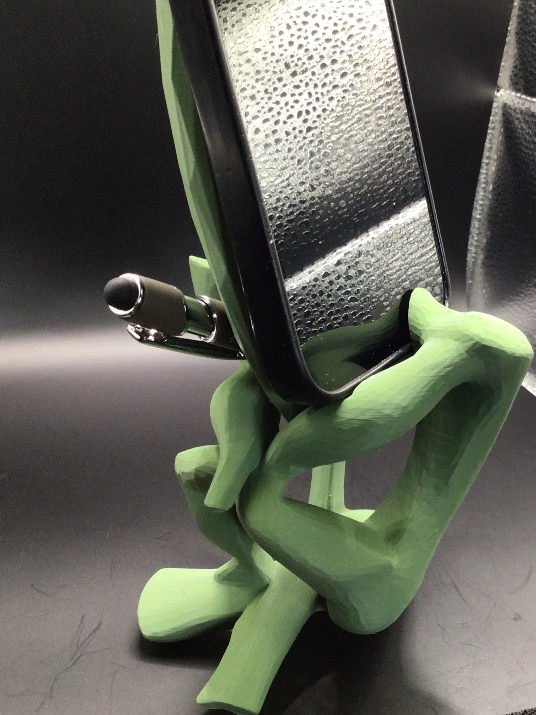 MindFrame 3D Printed Phone & Tablet Stand – 2-in-1 Desk Organizer