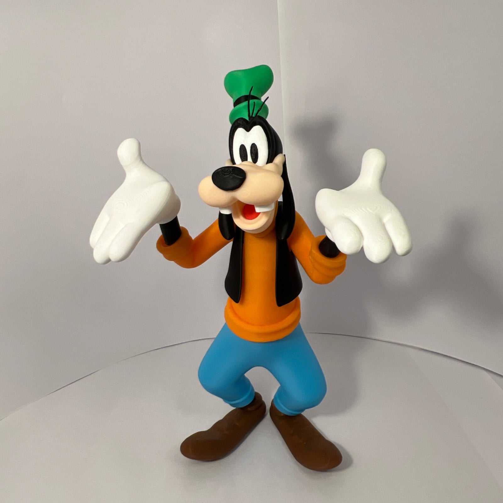 Goofy 3D Printed Figure – Full-Color Disney Collectible