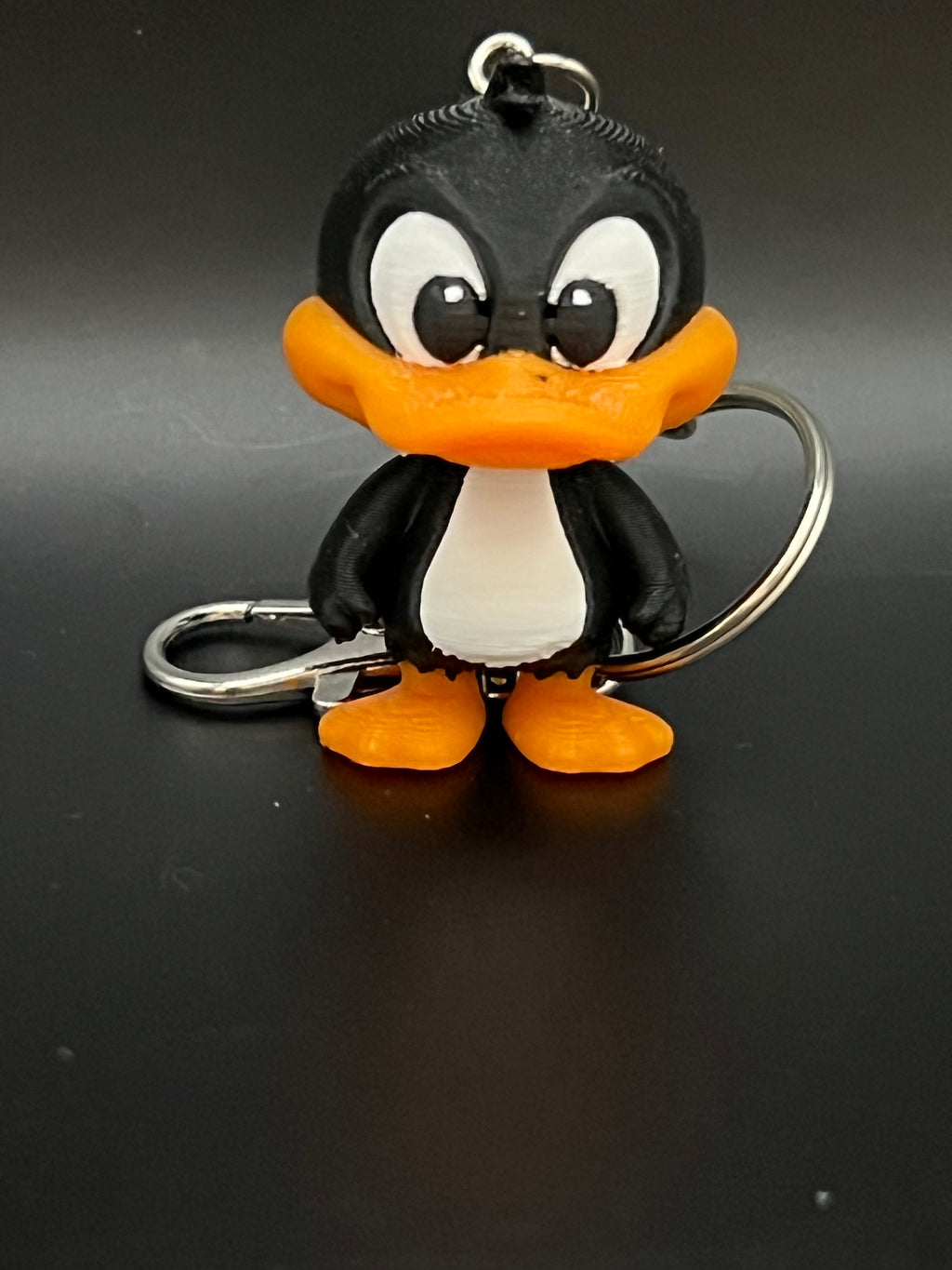 Adorable 3D-Printed Penguin Keychain – Hand-Finished Premium PLA