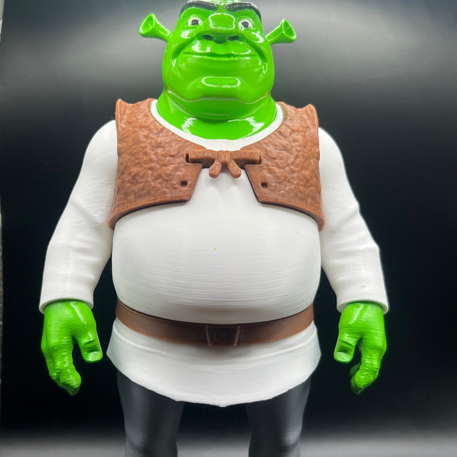 3D-Printed Shrek Figure – Full-Color