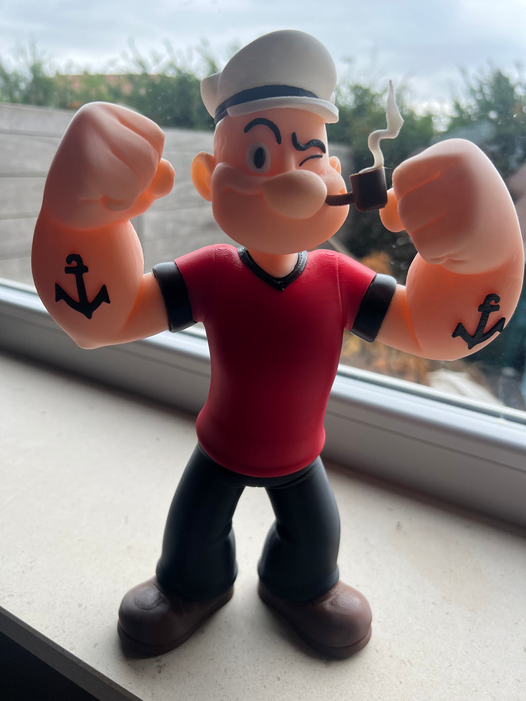Popeye 3D Figure – 9.8 inches (25 cm)
