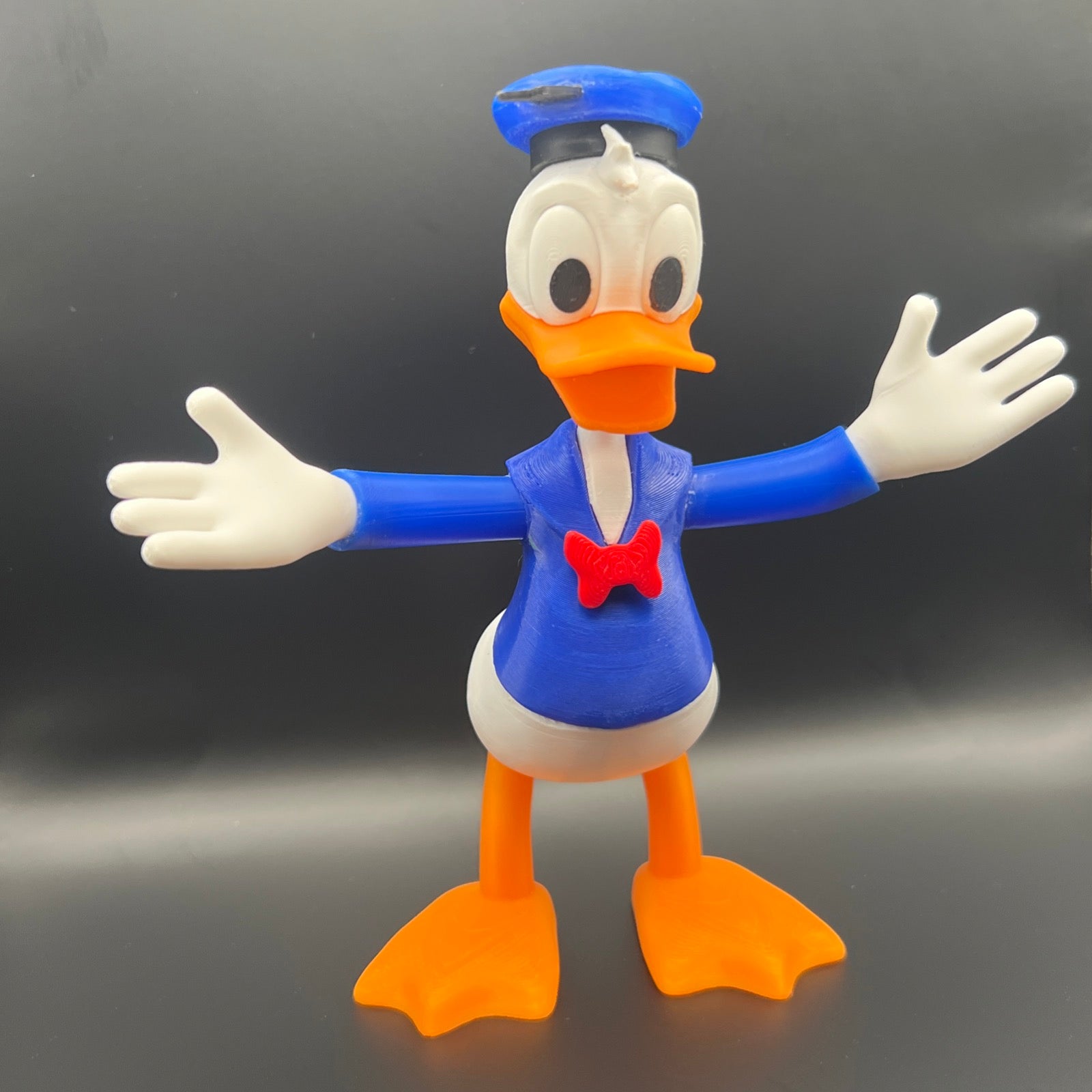 Donald Duck 3D Printed Figure – Multi-Color Disney Collectible