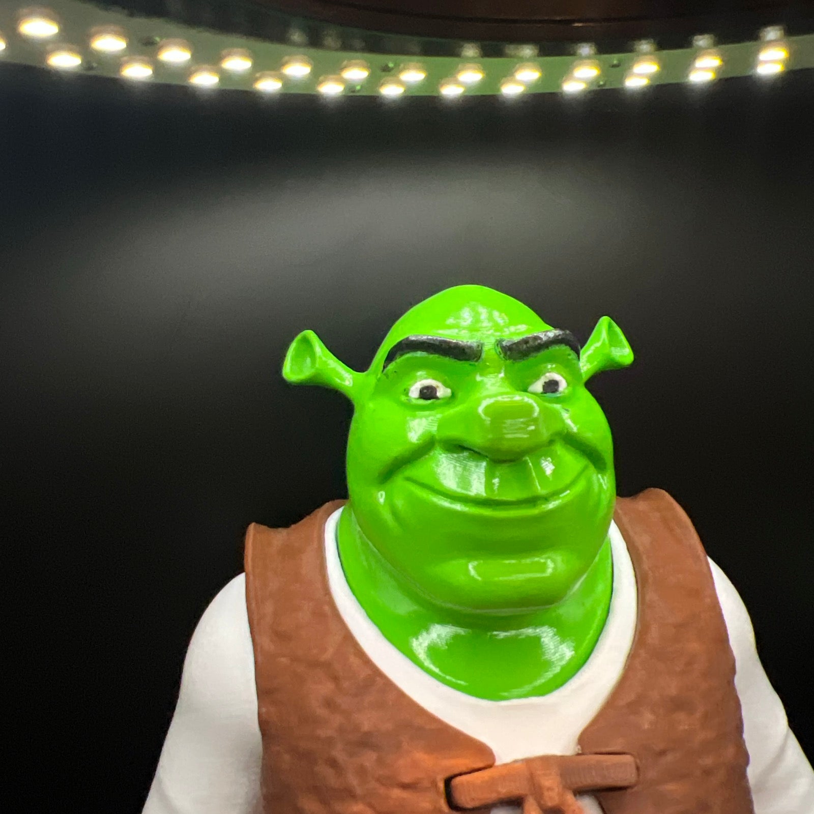 3D-Printed Shrek Figure – Full-Color