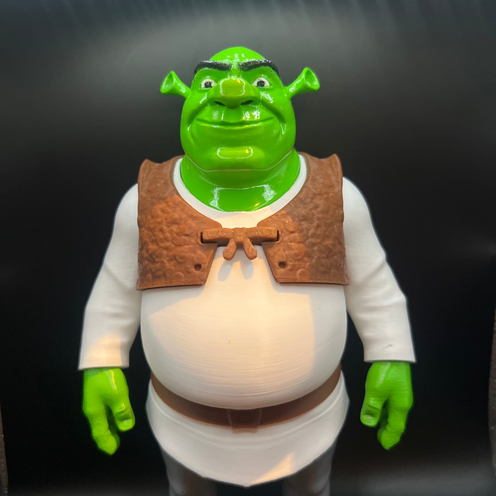 3D-Printed Shrek Figure – Full-Color