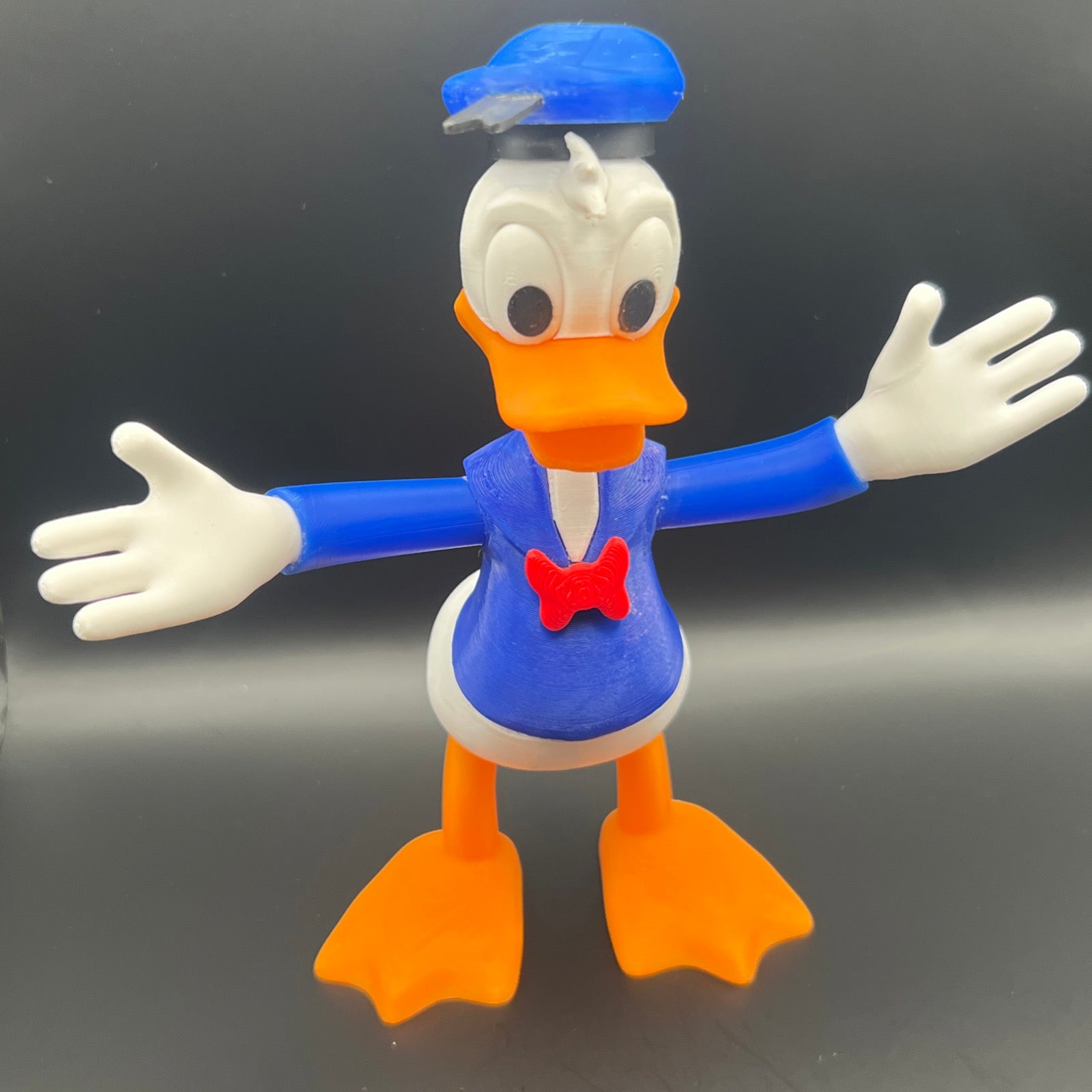 Donald Duck 3D Printed Figure – Multi-Color Disney Collectible