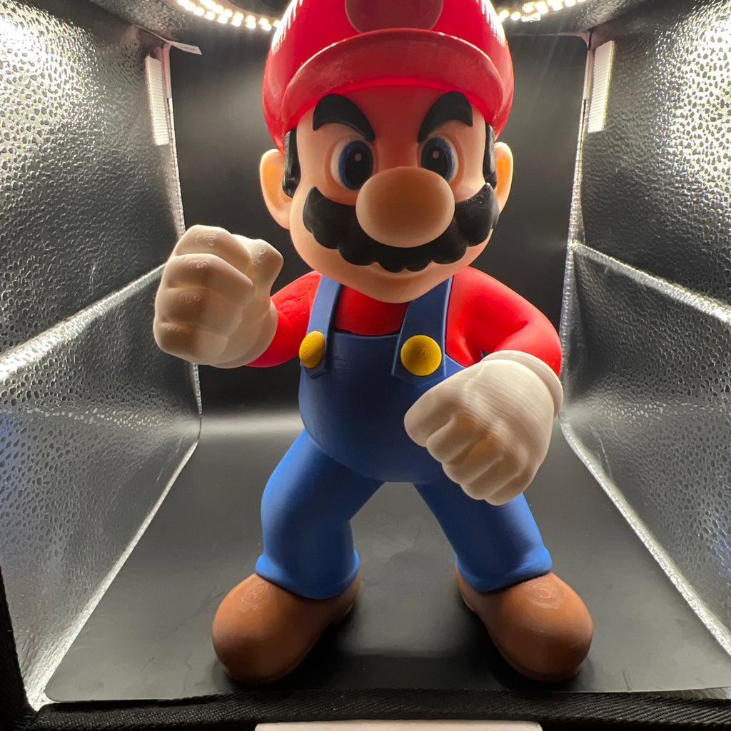 Premium Super Mario 3D-Printed Figure (23 cm)