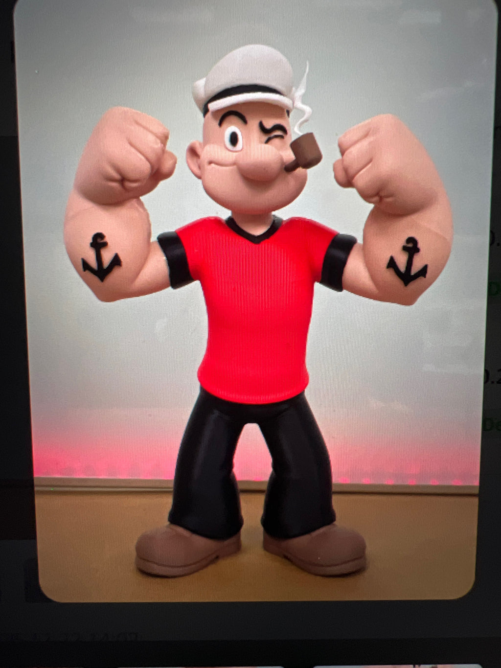 Popeye 3D Figure – 9.8 inches (25 cm)